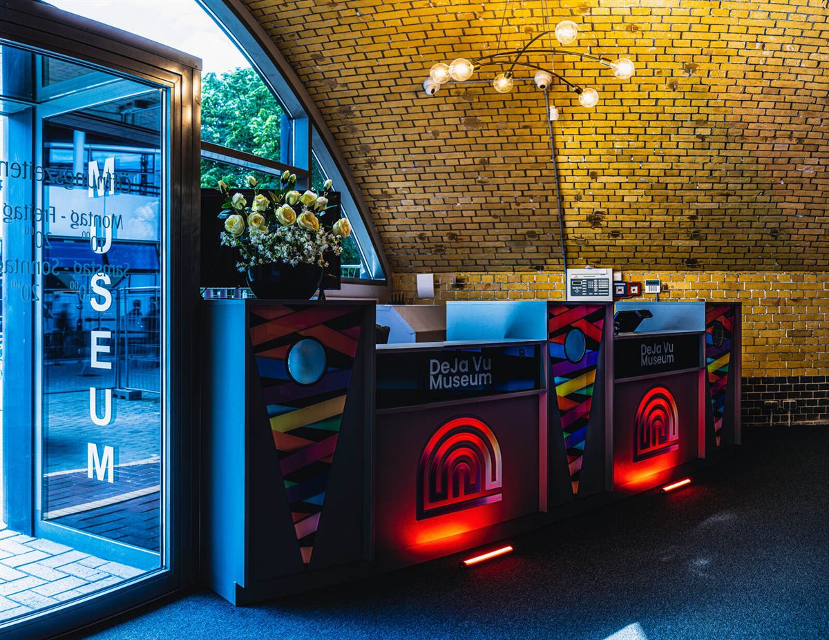 Entrance to DeJa Vu Interactive Museum Berlin
